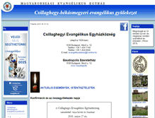 Tablet Screenshot of evangelikusbekas.lutheran.hu