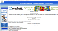 Desktop Screenshot of csakvar.lutheran.hu