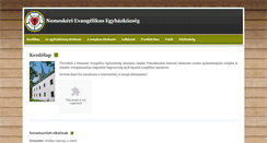 Desktop Screenshot of nemesker.lutheran.hu